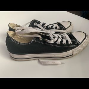 Black Low Top Converse